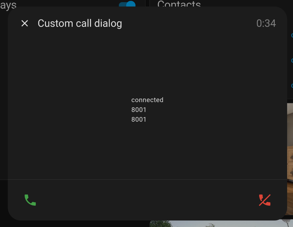 working custom popup